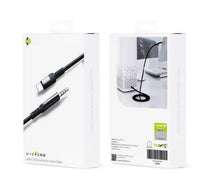 USB-C to 3.5mm Silicone Nylon Audio Cable TG-AX19-CJ | Durable Type-C AUX Adapter