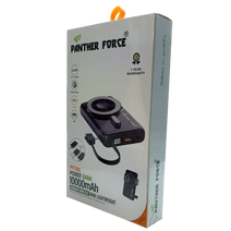 PF186 - Panther Force 10000mAh Power Bank Multi Cable & Watch Charger