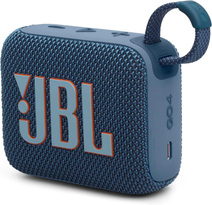JBL Go 4 Blue Portable Bluetooth Speaker – Big JBL Sound in a Compact Design