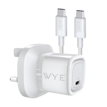 25W Single USB-C Charging Kit with USB-C to USB-C Cable (GaN III) Y-PA9-CC2 Fast Charger