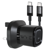 25W Single USB-C Charging Kit with USB-C to USB-C Cable (GaN III) Y-PA9-CC1 Fast Charger (Copy)