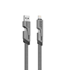 4-in-1 Adaptable Fast Charging Data Cable Y-DC574IN11M