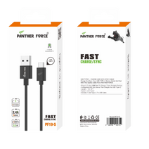 PF19-S - Panther Force Fast Charge/Sync - Seamless Connectivity, Uninterrupted Power