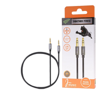 PF110 - Panther Force 1.2M AUX Cable - Extended Length for Clear Audio