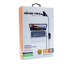 PF171 - Panther Force 2.4A White Dual USB Car Charger Fast & Safe Dual-Device Charging