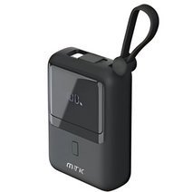 M.TK 2 POWER BANK WITH CABLES & POWER DISPLAY 10000mah