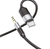 USB-C to 3.5mm Silicone AUX Cable TG-AX04CS1M | Type-C Audio Adapter for Headphones & Car