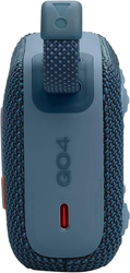 JBL Go 4 Blue Portable Bluetooth Speaker – Big JBL Sound in a Compact Design
