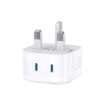 USB-C Dual Plug (20W, 2A)